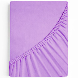 Бюджетен чаршаф с ластик ТРИКО Serenity - Светлолилав